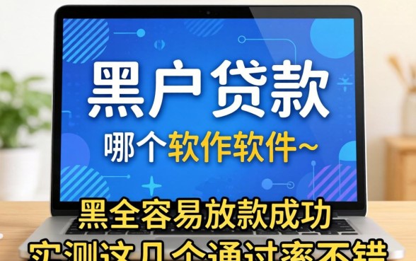 黑户贷款软件哪个容易放款成功?实测这几个通过率不错