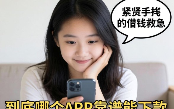 手头紧想用手机借钱救急，到底哪个APP靠谱能下款？