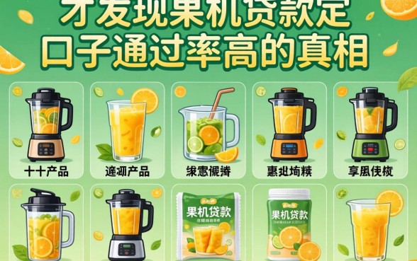 我翻了十几款产品，才发现2026果机贷款的口子通过率高的真相