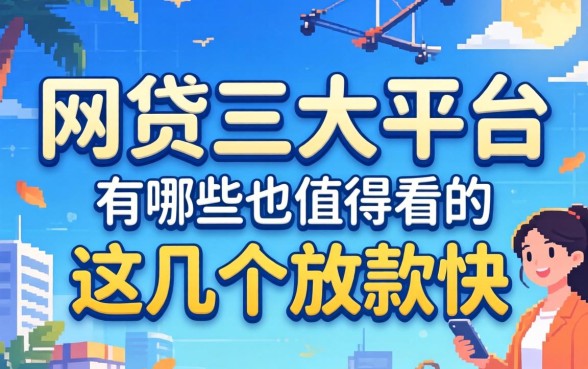 除了网贷三大平台有哪些,这几个放款快的也值得看