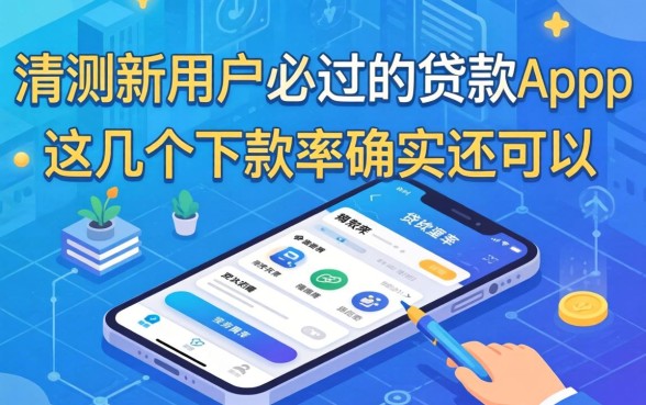 实测新用户必过的贷款app,这几个下款率确实还可以