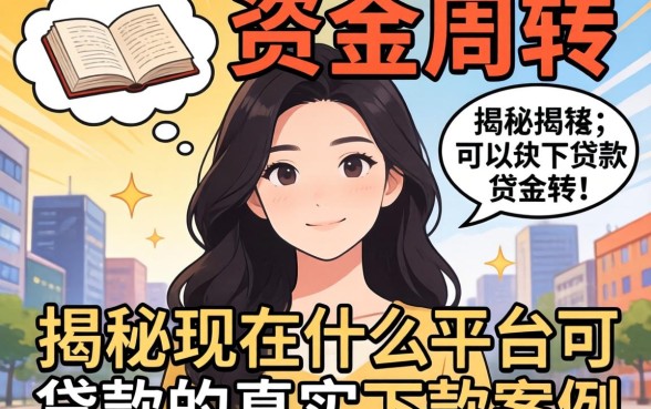 急需资金周转？揭秘现在什么平台可以贷款的真实下款案例
