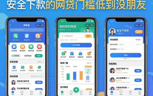 实测几款安全下款快的网贷软件，门槛低到没朋友