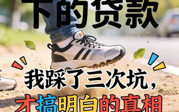 最新容易下的贷款，我踩了三次坑才搞明白的真相