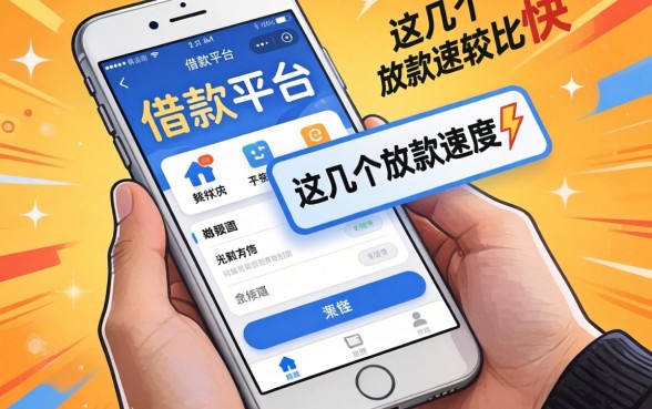 盘点最好借款平台有哪些软件，这几个放款速度比较快