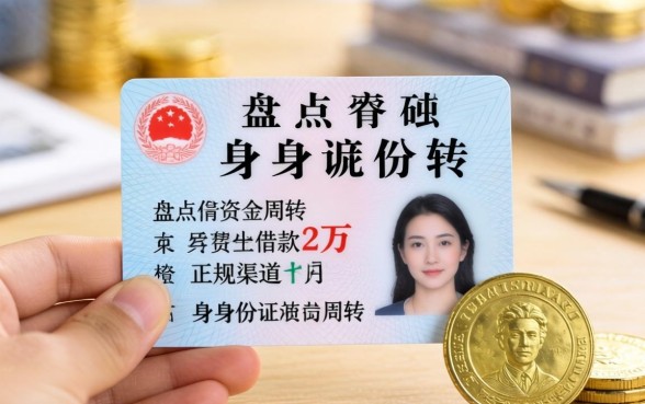 急需资金周转?盘点凭身份证借款2万的正规渠道