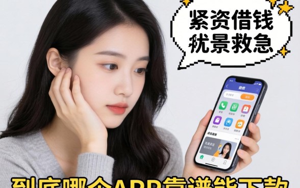 手头紧想用手机借钱救急，到底哪个APP靠谱能下款？