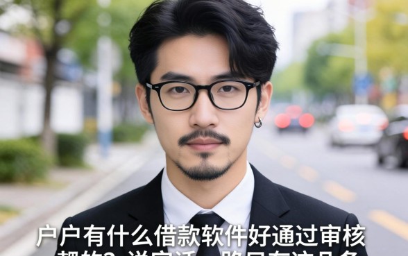 黑户有什么借款软件好通过审核的？说实话，路只有这几条