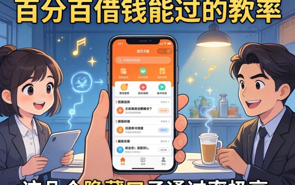 揭秘百分百借钱能过的软件：这几个隐藏口子通过率极高