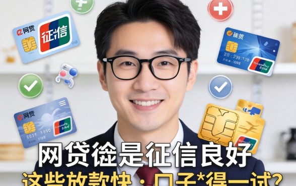 有网贷但是征信良好?这些放款快的口子值得一试