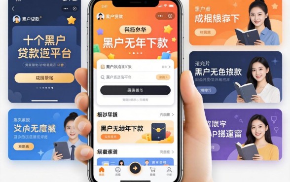 我试了十几个黑户贷款平台，发现黑户无条件下款的app根本不存在