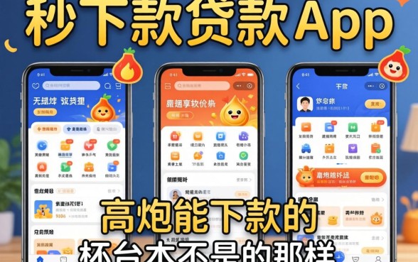 我试了几个所谓的秒下款贷款app，发现高炮能下款的平台根本不是你想的那样