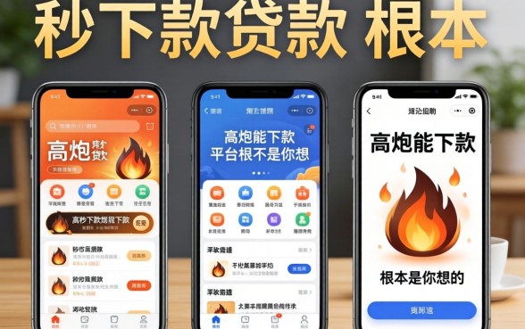 我试了几个所谓的秒下款贷款app，发现高炮能下款的平台根本不是你想的那样