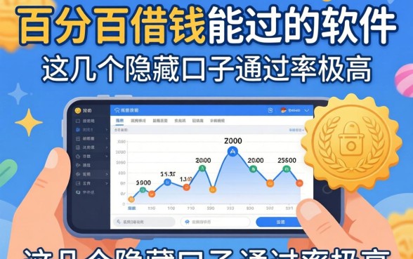 揭秘百分百借钱能过的软件：这几个隐藏口子通过率极高