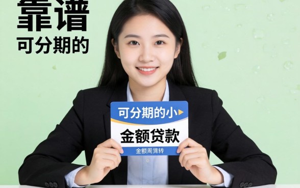 盘点几个靠谱的可分期的小额贷款，急需资金周转看这里