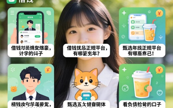 未成年能借钱的正规平台有哪些软件,甄选五个不看负债查询的口子