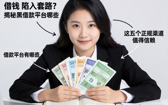 急需用钱却陷入套路？揭秘黑借款平台有哪些，这五个正规渠道值得信赖