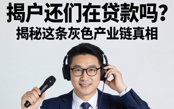 黑户还们在贷款吗？揭秘这条灰色产业链的真相