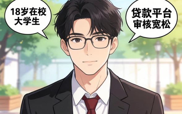 盘点几个18岁在校大学生可用的贷款平台，审核宽松