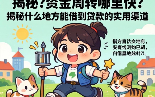 急需资金周转哪里快?揭秘什么地方能借到贷款的实用渠道