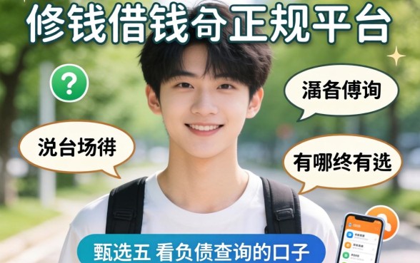 未成年能借钱的正规平台有哪些软件,甄选五个不看负债查询的口子