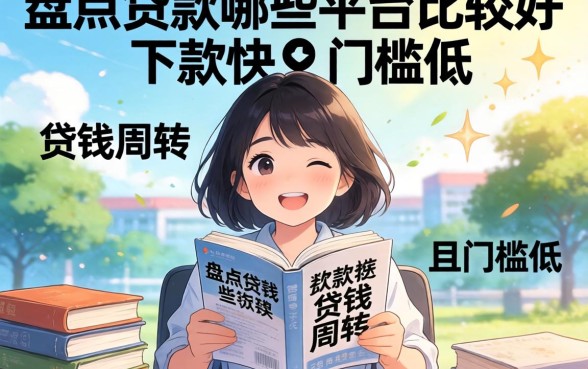 急需用钱周转？盘点贷款哪些平台比较好下款快且门槛低