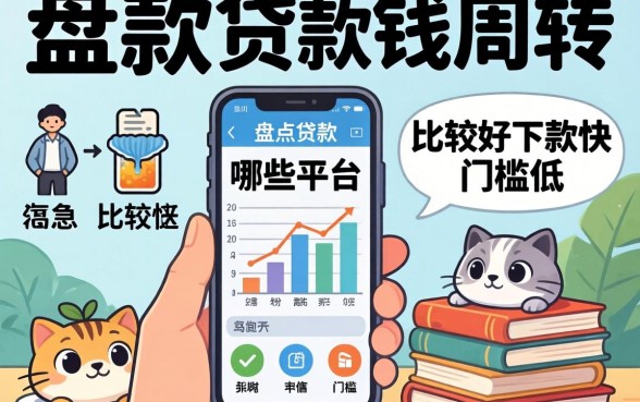 急需用钱周转？盘点贷款哪些平台比较好下款快且门槛低