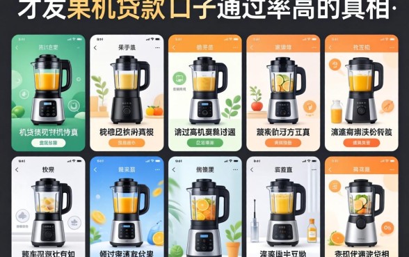 我翻了十几款产品，才发现2026果机贷款的口子通过率高的真相