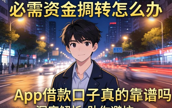 深夜急需资金周转怎么办？2026app借款口子真的靠谱吗？深度解析助你避坑