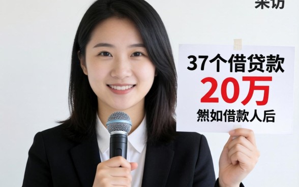有什么办法可以贷款20万？我采访了37个借款人后发现的真相