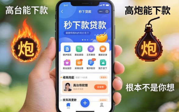 我试了几个所谓的秒下款贷款app，发现高炮能下款的平台根本不是你想的那样