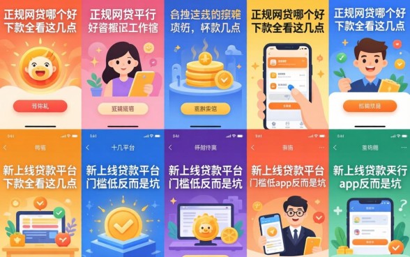 我试了十几个平台，发现正规网贷哪个好下款全看这几点，新上线贷款平台门槛低app反而是坑
