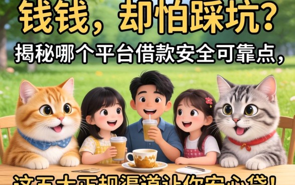 急需用钱却怕踩坑?揭秘哪个平台借款安全可靠点,这五大正规渠道让你安心贷!