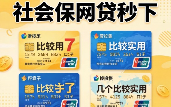 有社保网贷秒下，整理了几个比较实用的口子