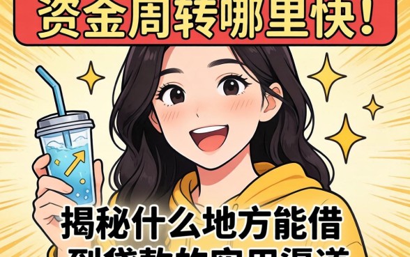 急需资金周转哪里快?揭秘什么地方能借到贷款的实用渠道