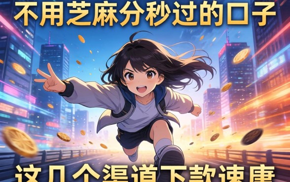 揭秘不用芝麻分秒过的口子,这几个渠道下款速度惊人